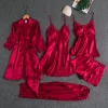 Pijama de cetim 5 peças - Image 9